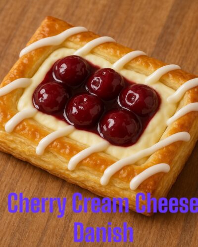 Cherry Cream Cheese Danish