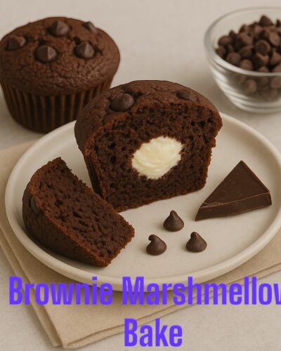 Brownie Marshmello bake