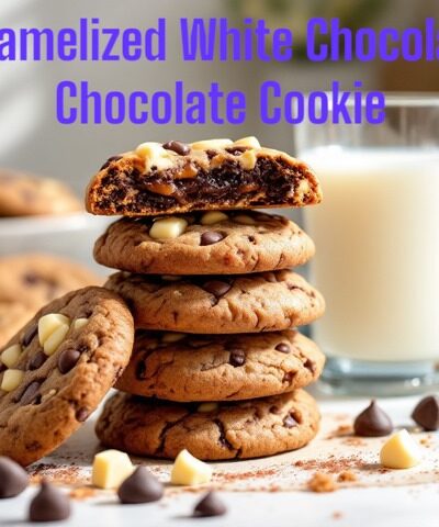 Caramelized  White Chocolate Cookiee