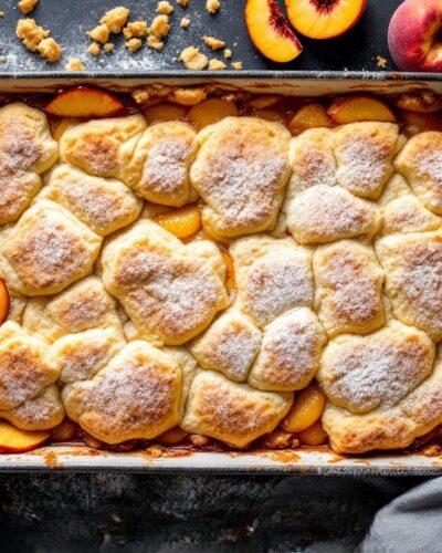 Peach Cobbler - (9×13 Aluminum Pan)