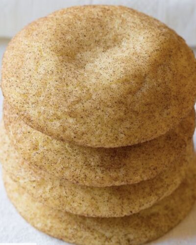Soft and Chewy Snickerdoodle Cookies